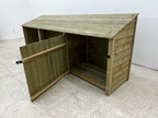 Wooden Garden Tool Storage W-335cm, H-126cm or 180cm, D-88cm
