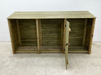 Wooden Garden Tool Storage W-335cm, H-126cm or 180cm, D-88cm