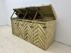 VerdiBin Wheelie Bin Store | 1–4 Bin Pressure Treated Timber Bin Storage