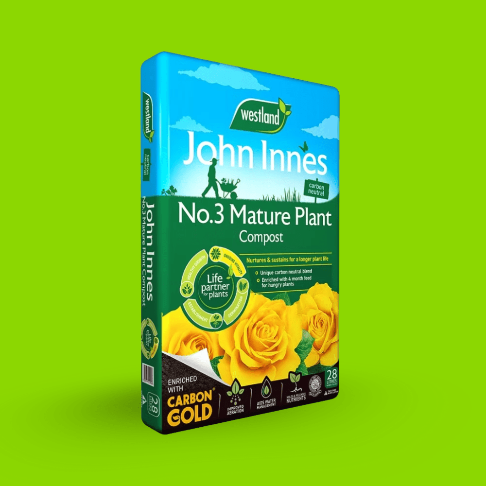 John Innes No.3 Mature Plant Compost | Peat-Free 28L Bags, Bulk Buy