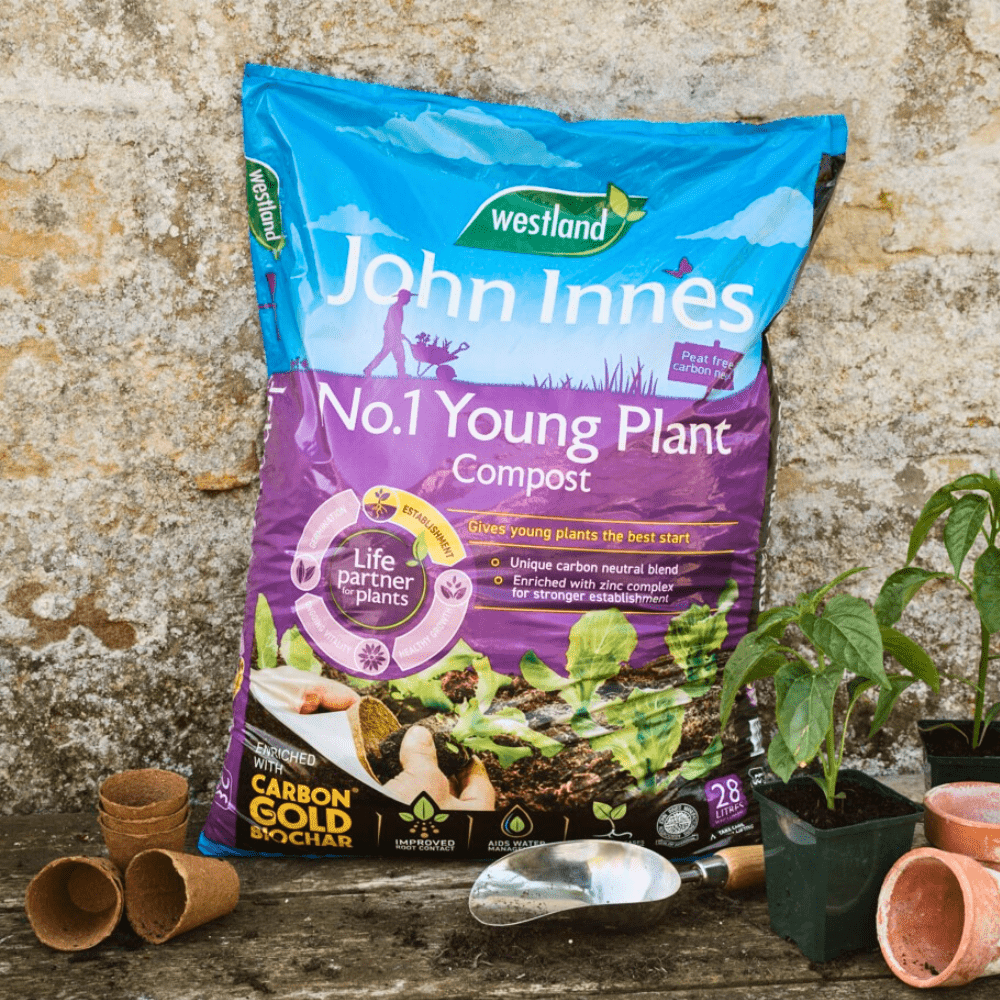 John Innes No.1 Young Plant Compost | Peat-Free 28L Bags, Bulk Buy