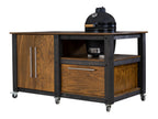 "Chef's Mate" BBQ Grill Table, Kitchen space for all ceramic kamado cookers