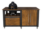 "Chef's Mate" BBQ Grill Table, Kitchen space for all ceramic kamado cookers