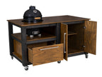 "Chef's Mate" BBQ Grill Table, Kitchen space for all ceramic kamado cookers