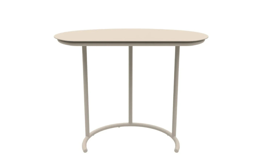 Kiki C-Shaped Metal Garden Side Table