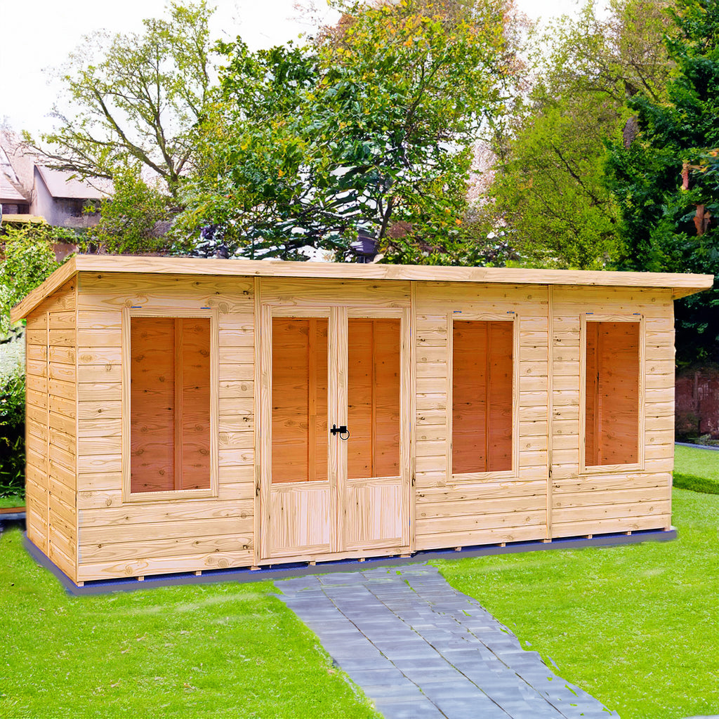 Peony Pent Summerhouse lifestyle