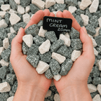 Mint Cream Gravel | 20mm Designer Decorative Chippings
