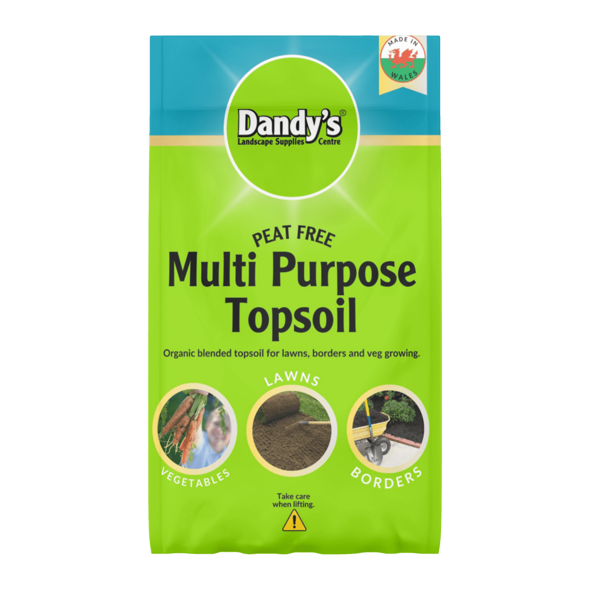Multi-Purpose Welsh Topsoil | Topsoil & Compost Blend