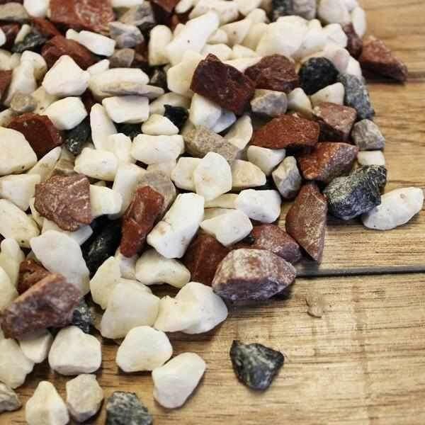 Multi-Mix Gravel | 20mm Marble, Granite & Black Decorative Chippings