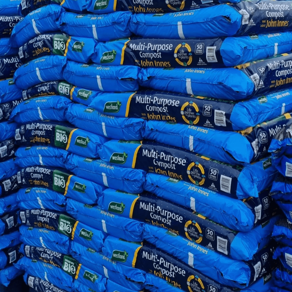 Multi-Purpose Compost with John Innes | 50L Bags, Bulk Buy