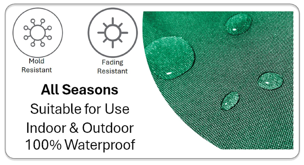 Summer Fruits Waterproof Cushion Covers 43x43cm | Reversible Indoor & Outdoor | Olivia Rocco