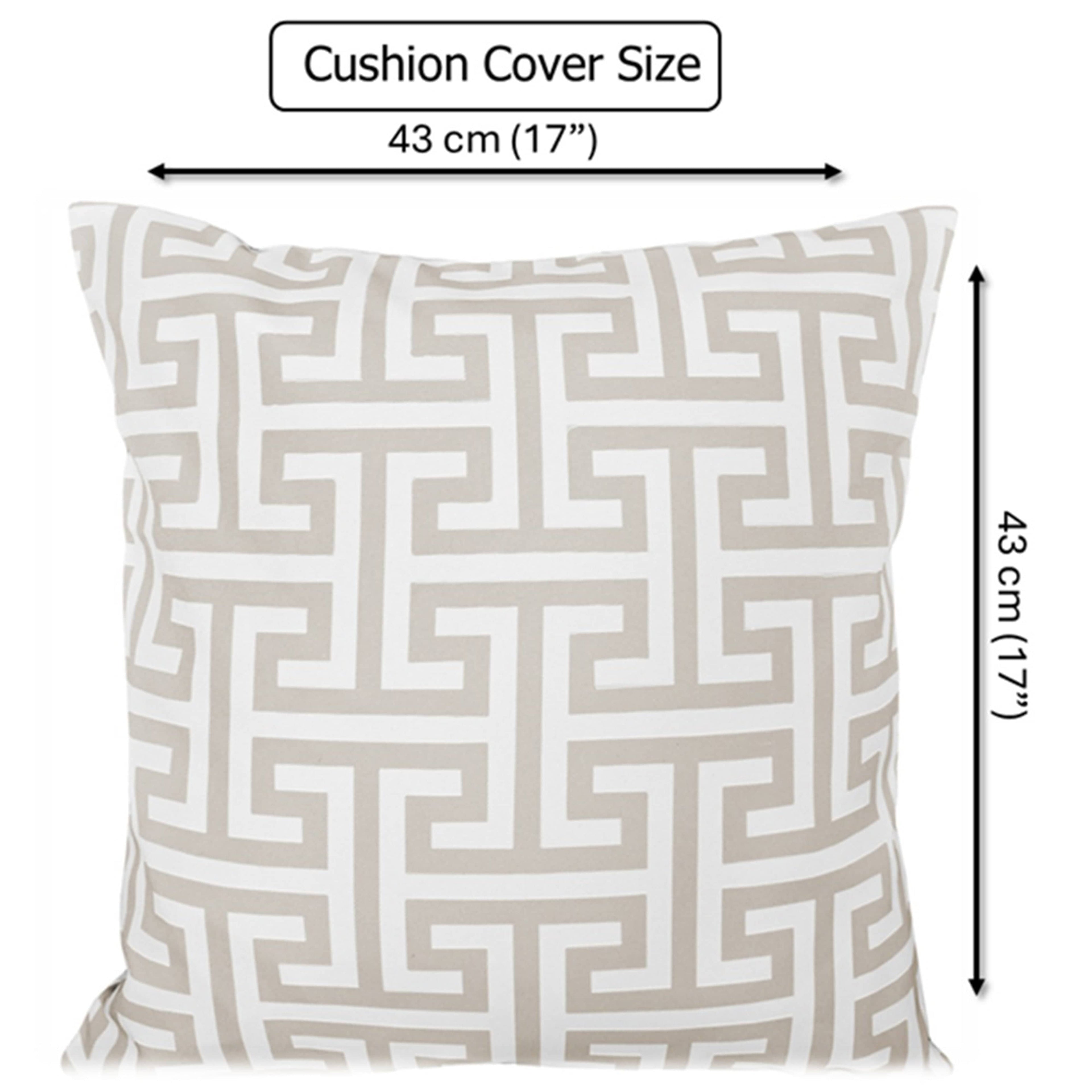 Milano Waterproof Cushion Covers 43x43cm | Reversible Indoor & Outdoor | Olivia Rocco