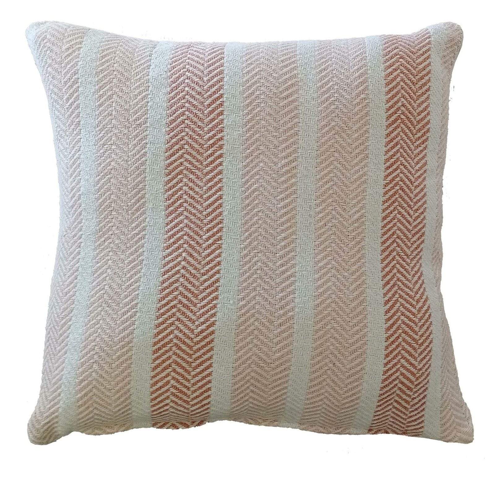 Zara Striped Cotton Cushion Covers | 100% Indian Cotton with Zip | Olivia Rocco