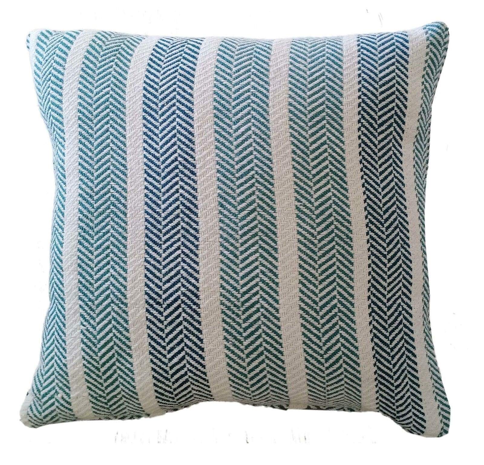 Zara Striped Cotton Cushion Covers | 100% Indian Cotton with Zip | Olivia Rocco