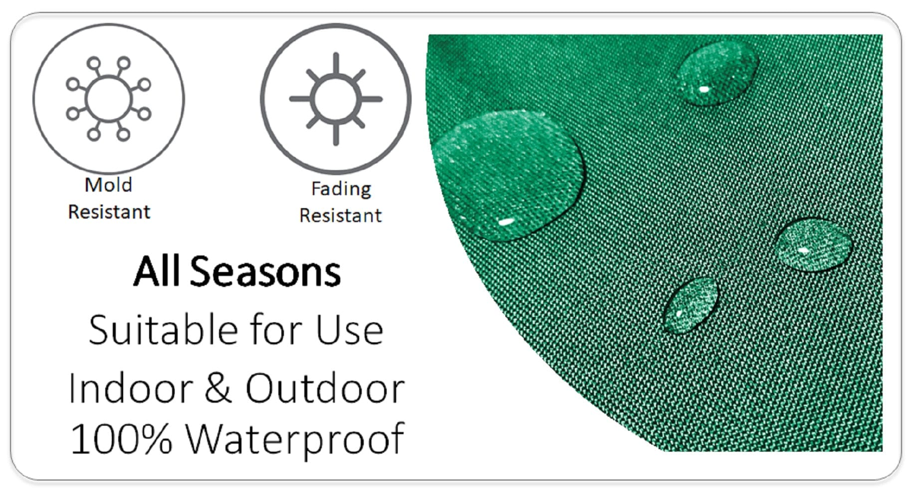 Safari Waterproof Cushion Covers 43x43cm | Reversible Indoor & Outdoor | Olivia Rocco