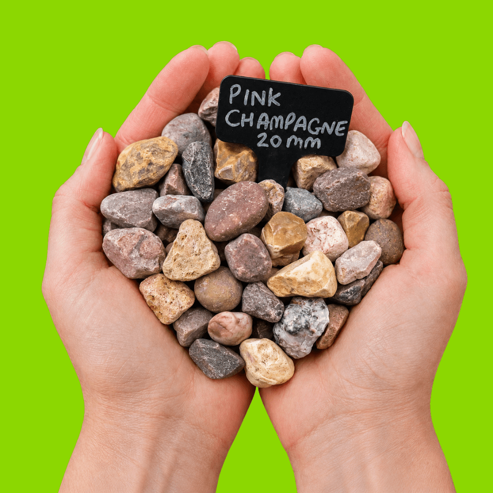 Pink Champagne Gravel | 20mm Designer Decorative Gravel