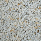 Polar White Marble Chippings | 10mm or 18mm White Gravel