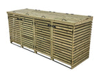 BinHaven Slatted Wheelie Bin Store | 1–4 Bin Ventilated Timber Bin Storage