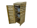 BinBreeze 3-Bay Recycling Storage Organiser | Wooden Recycling Box Store