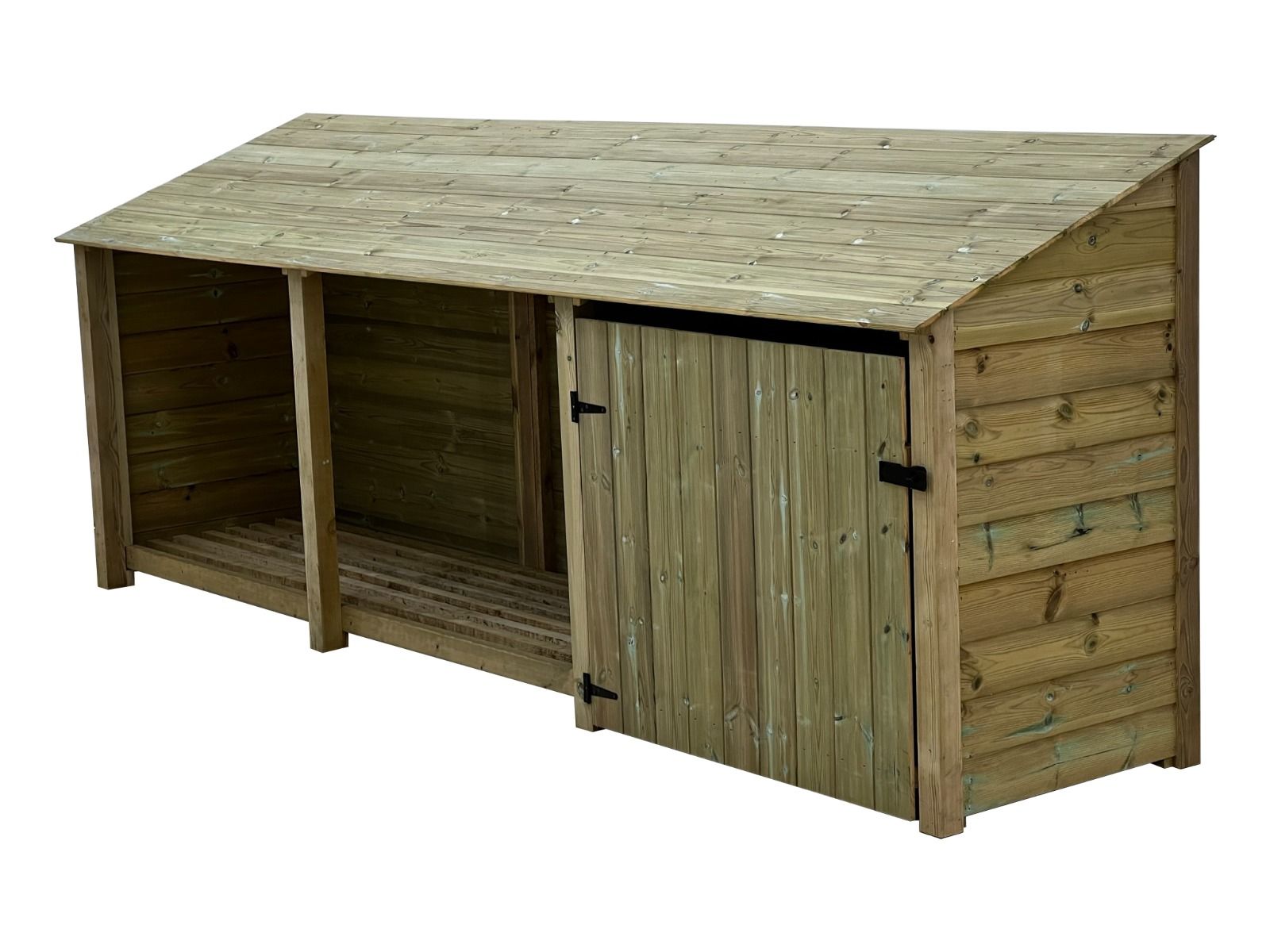 Wooden Garden Tool Storage W-335cm, H-126cm or 180cm, D-88cm