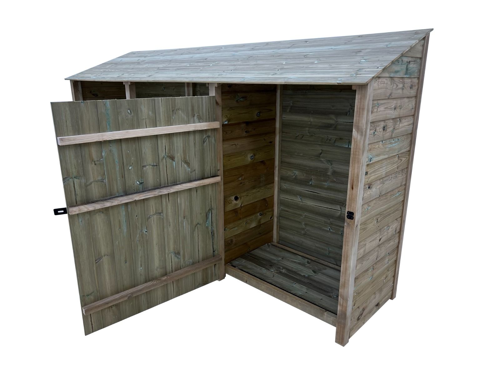Wooden Garden Tool Storage W-335cm, H-126cm or 180cm, D-88cm