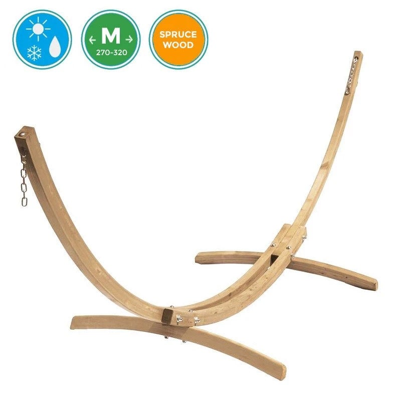 Amazonas Santana Hammock Set with Kronos Stand | Recycled Cotton | 150kg