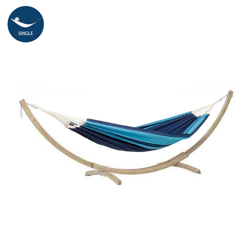 Amazonas Santana Hammock Set with Kronos Stand in recycled cotton