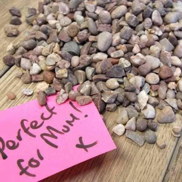 Staffordshire Pink Gravel | 10mm or 20mm Rounded Pink Gravel