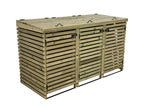 BinHaven Slatted Wheelie Bin Store | 1–4 Bin Ventilated Timber Bin Storage