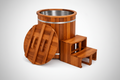 KOVE Cedar Ice Bath – Upright Cold Plunge