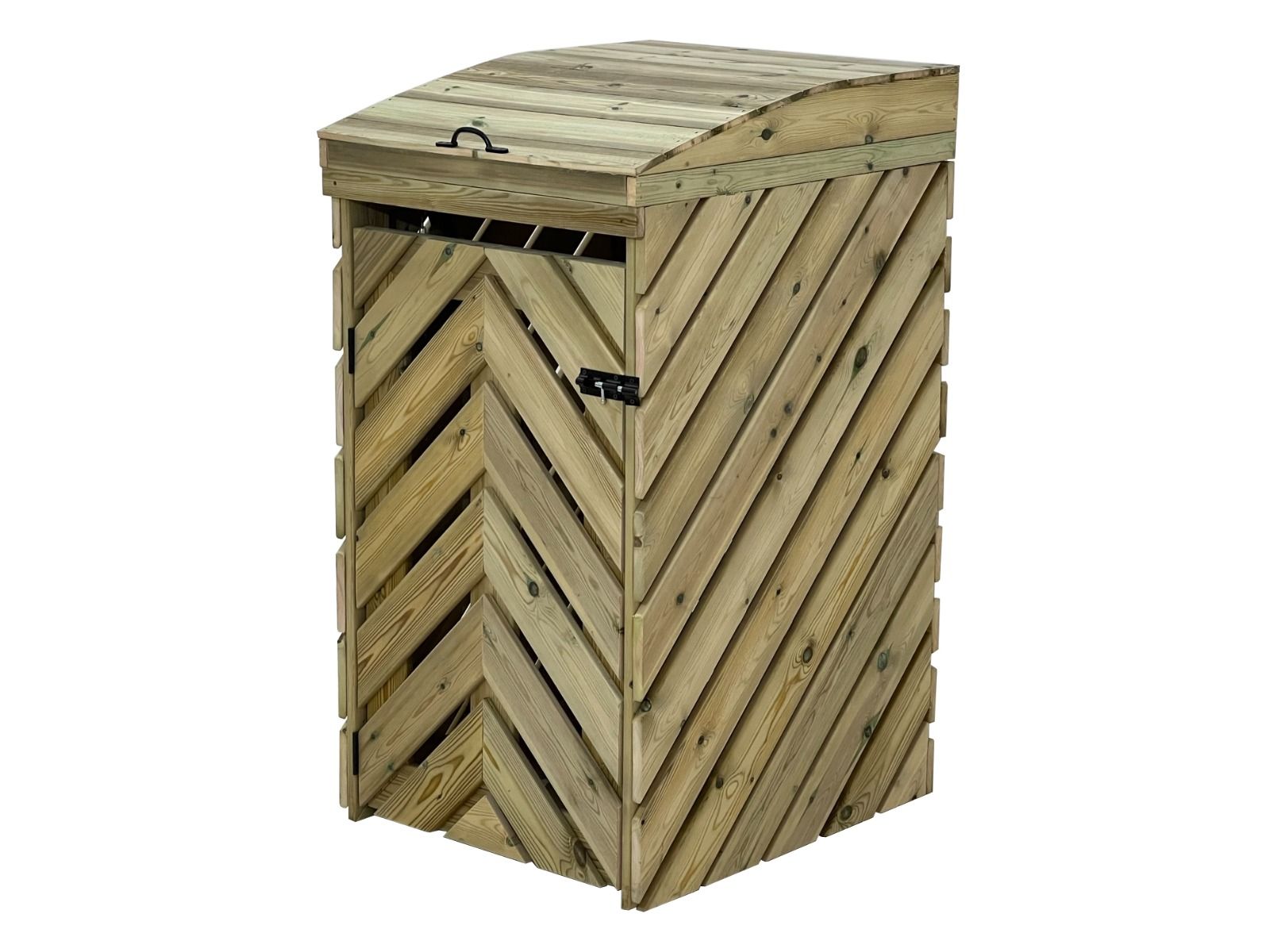 VerdiBin Wheelie Bin Storage Unit | Wooden Bin Store &amp; Hideaway | 1&ndash;4 Bins