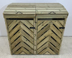 VerdiBin Wheelie Bin Store | 1–4 Bin Pressure Treated Timber Bin Storage