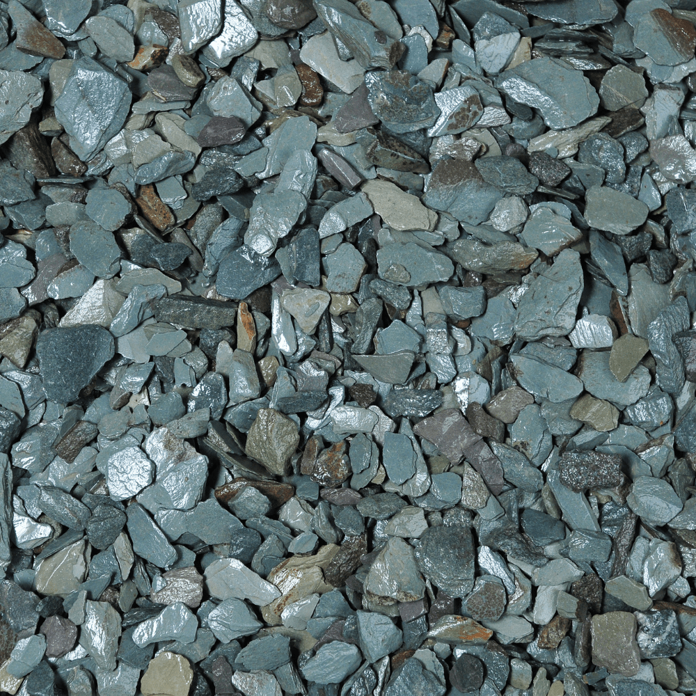 Welsh Green Slate Chippings | 20mm Crushed Slate