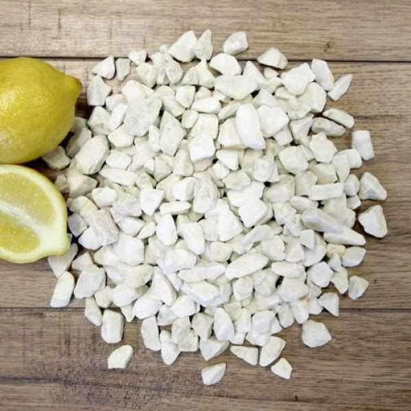 Polar White Marble Chippings | 10mm or 18mm White Gravel